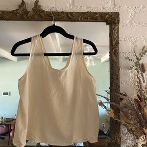 Vintage Silk Blouse L